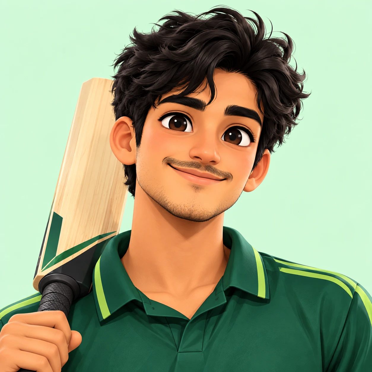 Cricket batter avatar