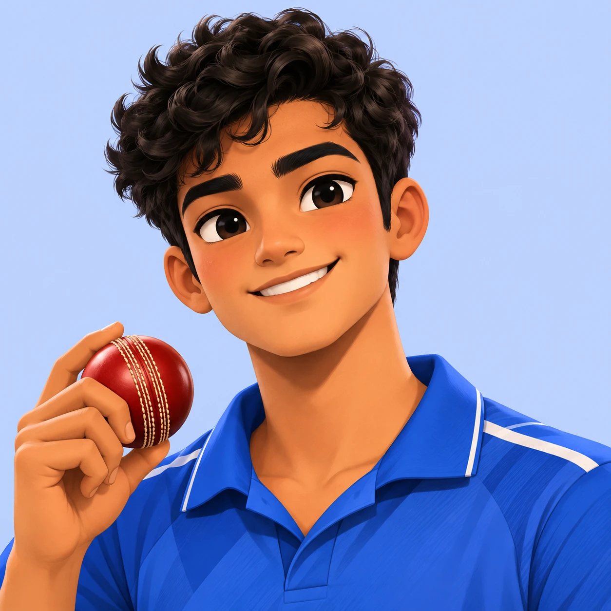 Cricket bowler avatar