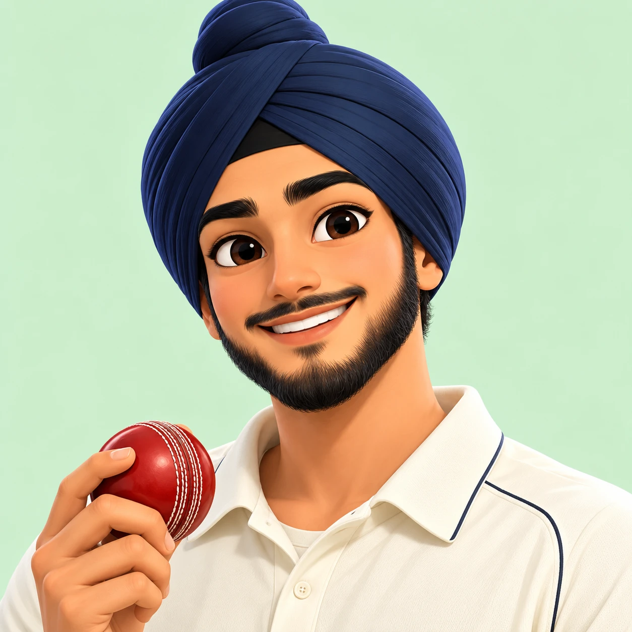 Cricket bowler avatar