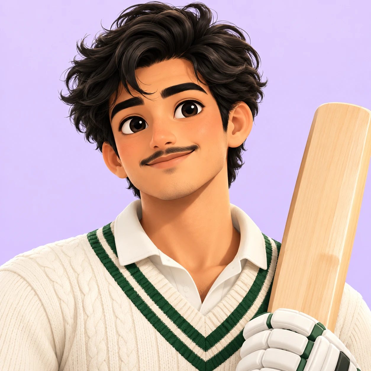 Cricket batter avatar